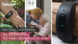 Notfallarmband für mehr Sicherheit im Alter | Beurer EC 70 SafePlus