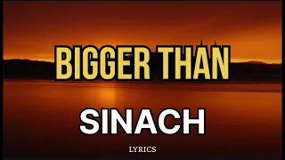 SINACH - BIGGER THAN | Video #lyrics | #newmusic