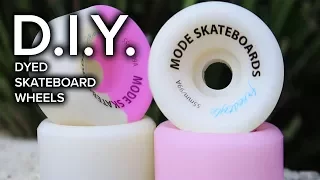 HOW TO DYE YOUR SKATEBOARD WHEELS