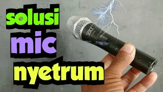 Mic saya kok nyetrum ya???