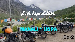 Manali to Jispa | Rohtang Pass | Ladakh Expedition | EP2 | Dominr 400 UG | GOPRO HERO  7 BLACK