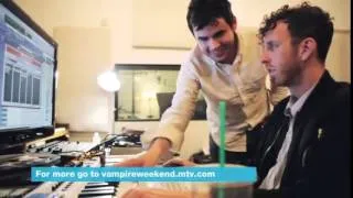 Vampire Weekend in the studio