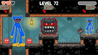 RED BALL 4 HUGGY WUGGY vs BOSS DEATHS