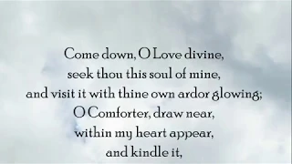 Come down O Love divine (Hymn)
