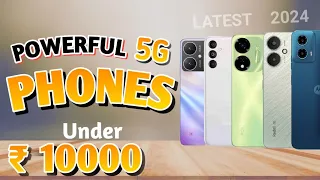 Top 5 BEST 5G Smartphones under 10000 Rupees in 2024