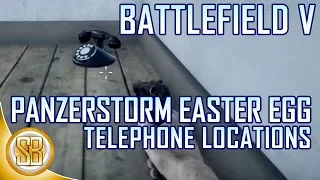 Battlefield V - Telephone Easter Eggs - Panzerstorm All Locations (BFV Easter Eggs)