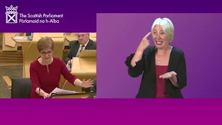First Minister's Questions (BSL) - 17 November 2022