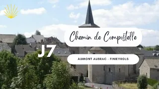 Chemin de Compostelle - J7 Le 1er/6/2023 Aumont Aubrac -Finieyrols
