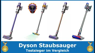 Dyson Akku Staubsauger (TOP 5) 2024 🥇 Testsieger Vergleich (Dyson V15, V11, V10, V8)