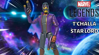 (NEW) T’CHALLA STAR LORD Marvel Legends Action Figure Review