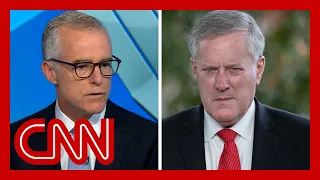 'Very shaky ground': McCabe on Mark Meadows taking the stand