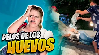 EL QUE SE DUERMA PIERDE #10 | Le hacemos un bigote con pelos de los huevos