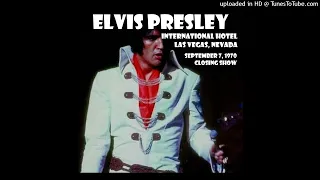 372) 07 . Sep. 1970 - Closing Show - International Hotel - Las Vegas, Nevada