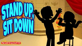 Stand Up, Sit Down Song ♫ Dance Songs for kids ♫ Brain Breaks ♫ Kids Songs by The Learning Station