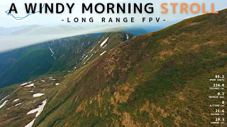 A Windy Morning Stroll - Long Range FPV With Telemetry