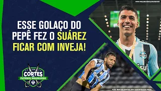 ATÉ O SUÁREZ FICOU MALUCO COM O GOLAÇO QUE O PEPÊ FEZ!