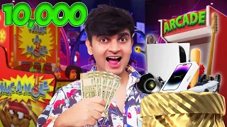 Spending Rs10,000 on Mall Games and Winning ______