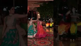 Sangeet ceremony with gorgeous duo #wedding #dance #shorts