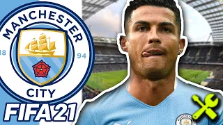 REPARERER MANCHESTER CITY MED RONALDO! | FIFA 21 Reparer Karriere Mode (med et twist) | DANSK