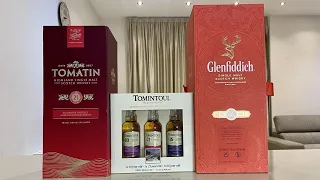 Какой премиум виски выбрать: Glenfiddich 21 - Tomatin 21 - Tomintoul 21?