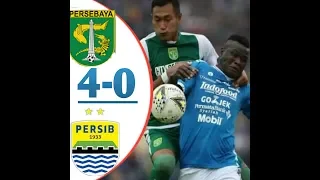 Persebaya vs Persib [ 4-0 ] • Highlights • Cuplikan Gol • 5 Juli 2019