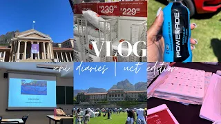 VLOG | uni diaries, first day of class, settling in, plaza day, uct student | SOUTH AFRICAN YOUTUBER