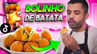 FIZ O BOLINHO DE BATATA VIRAL QUE VAI MUDAR A SUA VIDA!