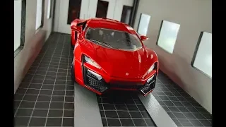 Unboxing Lykan Hypersport diecast Fast and Furious, Jada Toys scale 1/24