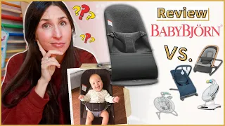 BABY BJORN BOUNCER REVIEW: Worth It?! How To Use + Comparison To Maxi Cosi, mamaRoo, Baby Delight