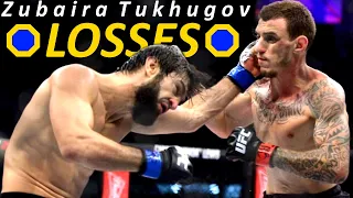 4 Zubaira Tukhugov LOSSES in Russian MMA and UFC Fights / WARRiOR’s WAY