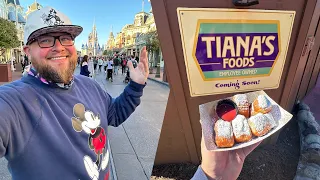 Disney’s Magic Kingdom 2024 | NEW Beignets In Frontierland & Tiana's Bayou Adventure | Disney World