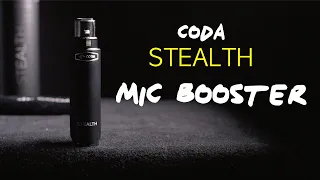 CODA STEALTH Mic Booster | Booth Junkie