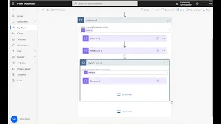 Power Automate - Iterate nested JSON array