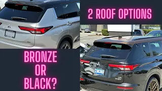 2 x roof options on 2023 PHEV and Gas Outlander!