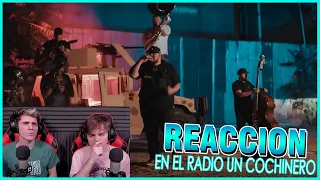 [REACCION] Victor Cibrian - En El Radio Un Cochinero (Lluvia De Balas) [Official Video]