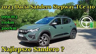 2023 Dacia Sandero Stepway TCe 110 - Najlepsze Sandero ?