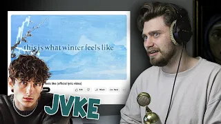 This song BROKE ME | Jvke - "this is what winter feels like" (Music Producer Reaction)