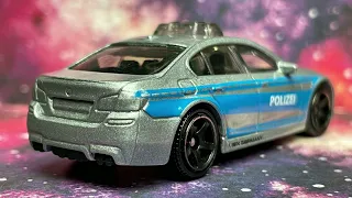 BMW M5 Police Matchbox Car