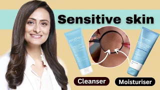 Sensitive skin | cleanser moisturiser | Dot & Key skin barrier range review