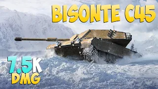 Bisonte C45 - 5 Kills 7.5K DMG - Good game! - World Of Tanks