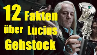 12 FAKTEN über LUCIUS MALFOYS GEHSTOCK 🐍