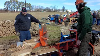 EastonMade Log Splitters with @FirewoodattheFurnace - Firewood Frenzy!