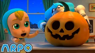 ARPO The Robot | The Pumpkin is ALIVE!!! | Funny Halloween Cartoons for Kids | Arpo and Daniel