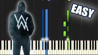 Alan Walker, K 391 & Emelie Hollow - Lily | EASY PIANO TUTORIAL + SHEET MUSIC by Betacustic