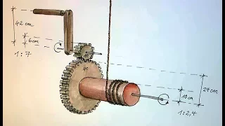 The wooden winch