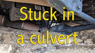 Colorado 4x4 Rescue and Recovery - Jeep stuck in a culvert