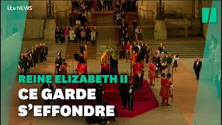 Un garde qui veillait sur le cercueil de la reine s’évanouit à Westminster Hall