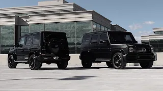 G WAGON TAKEOVER!! Badass All Black G63 AMG G-Wagons