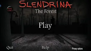 Slenderina the forest слендерина в лесу почти полное прохождение