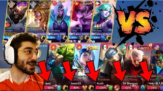 When Pros meet Pros in Ranked | Mobile Legends